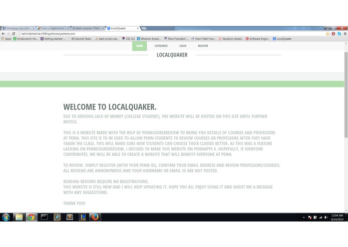 LocalQuaker – screenshot 1