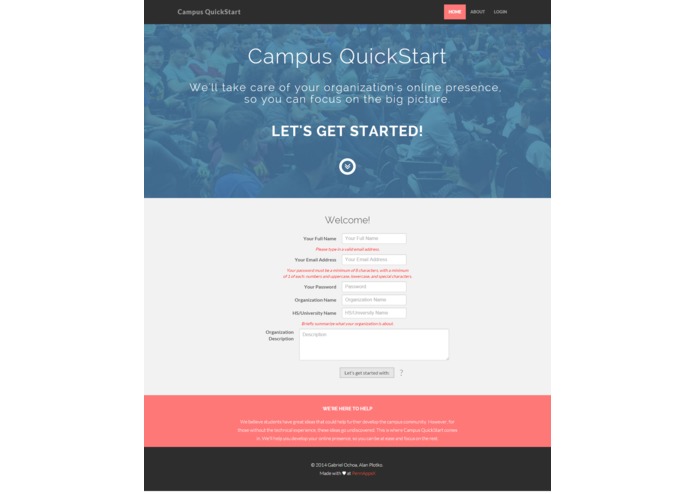 Campus QuickStart – screenshot 2