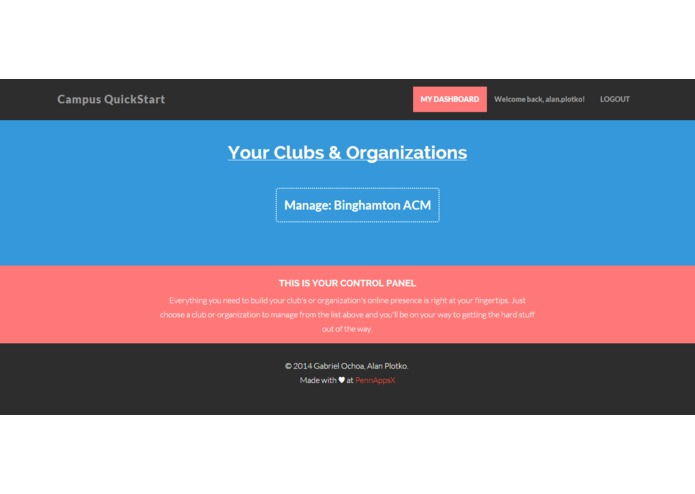 Campus QuickStart – screenshot 3