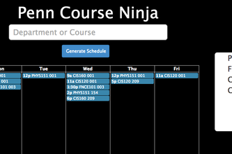Penn Course Ninja