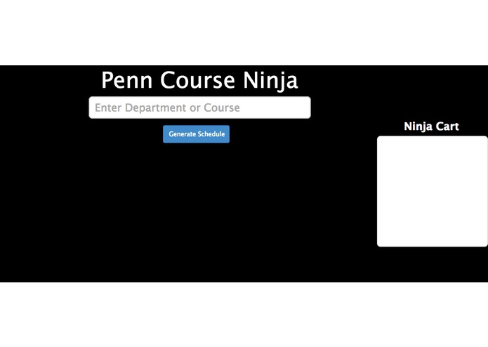 Penn Course Ninja – screenshot 2