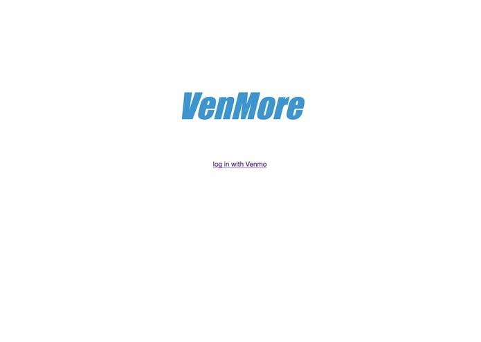 VenMore – screenshot 1