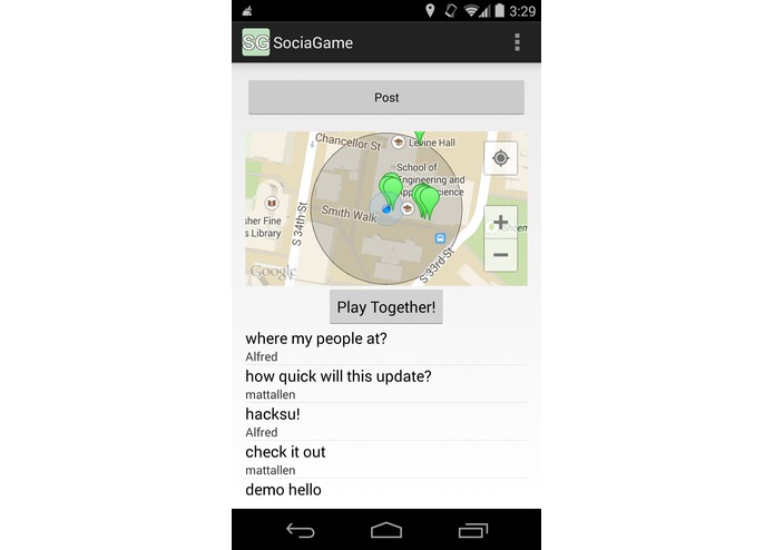 SociaGame – screenshot 2