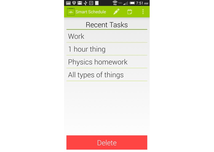 Smart Schedule – screenshot 2