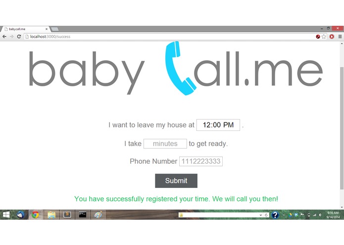 babycall.me – screenshot 1