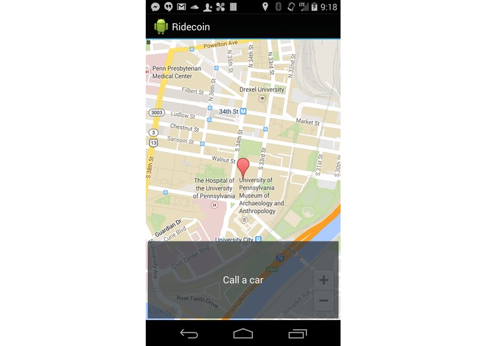 Ridecoin – screenshot 1