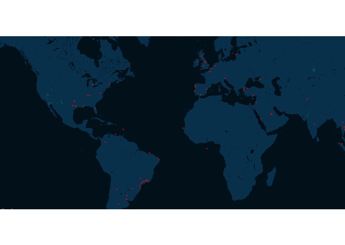TweetMap – screenshot 1