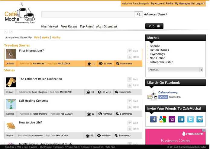 CafeMocha – screenshot 4