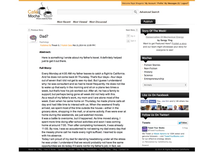 CafeMocha – screenshot 1