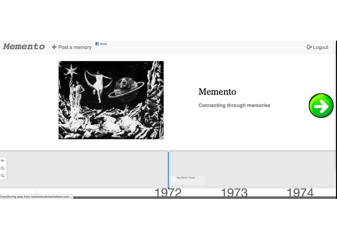 Memento – screenshot 2