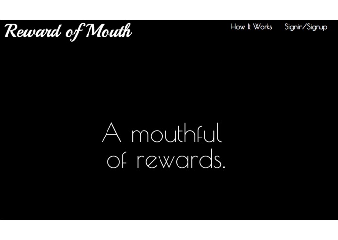 Reward of Mouth – screenshot 1