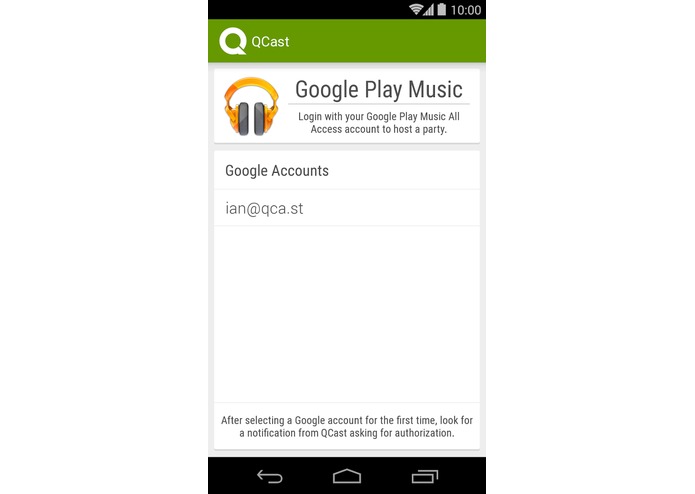 QCast Music – screenshot 5