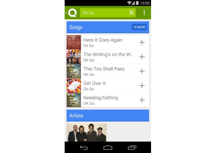 QCast Music – screenshot 4