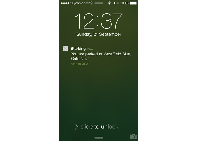 WestField iParking – screenshot 1