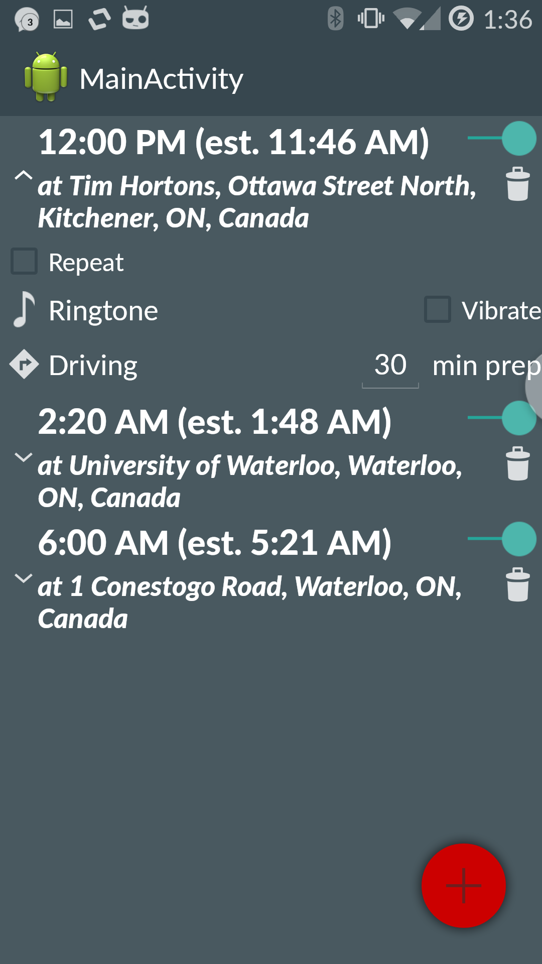 YTime TrafficAware Alarm Clock Devpost