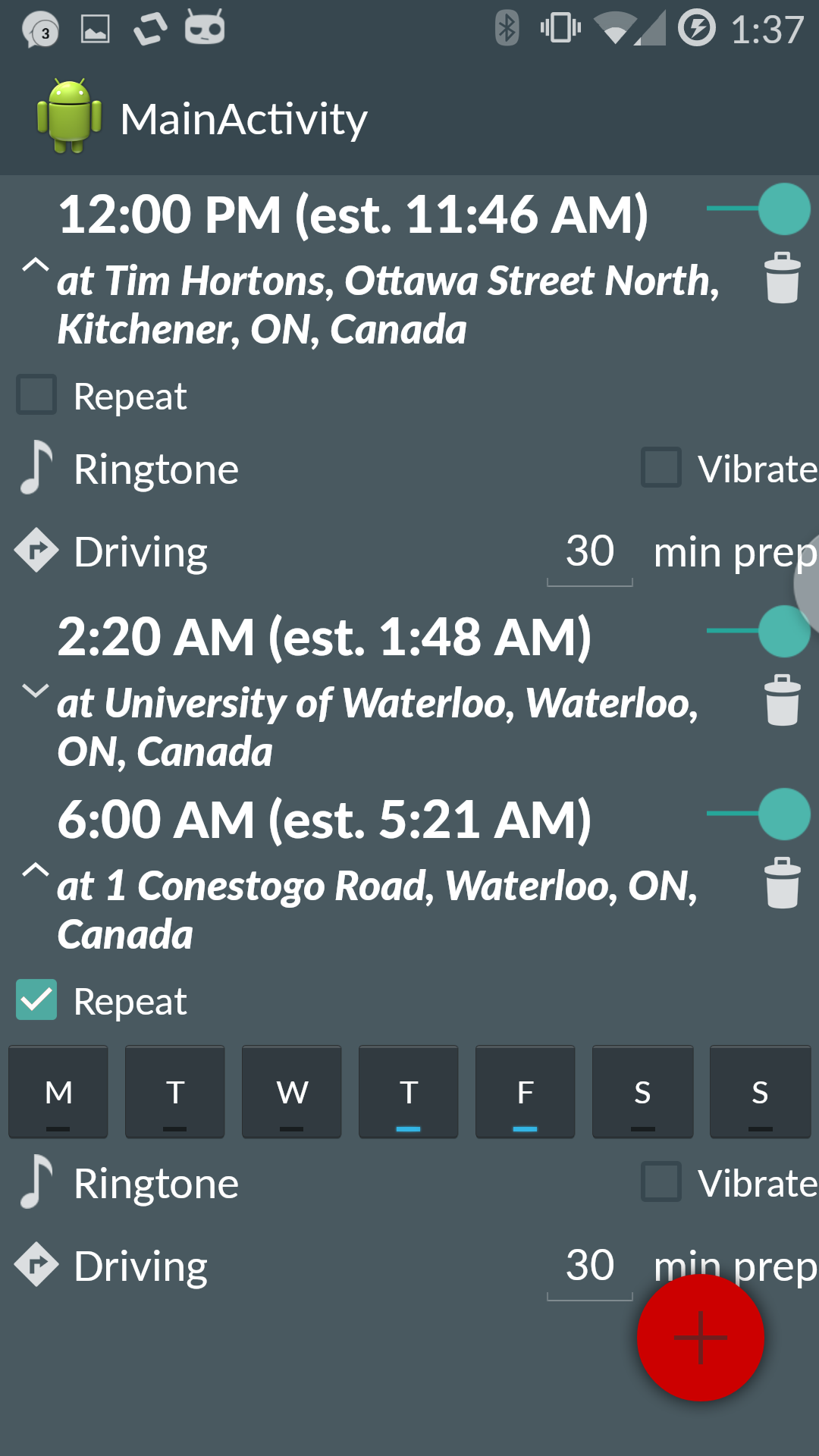YTime TrafficAware Alarm Clock Devpost