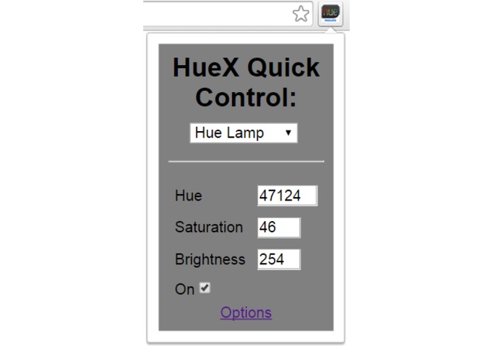 HueX – screenshot 1