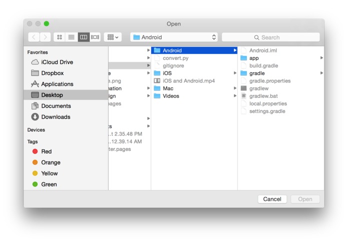 Droidboard – screenshot 2