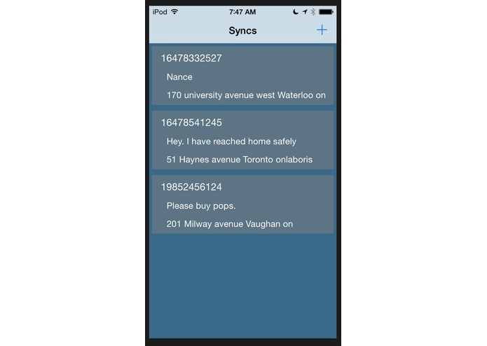 Sync – screenshot 1
