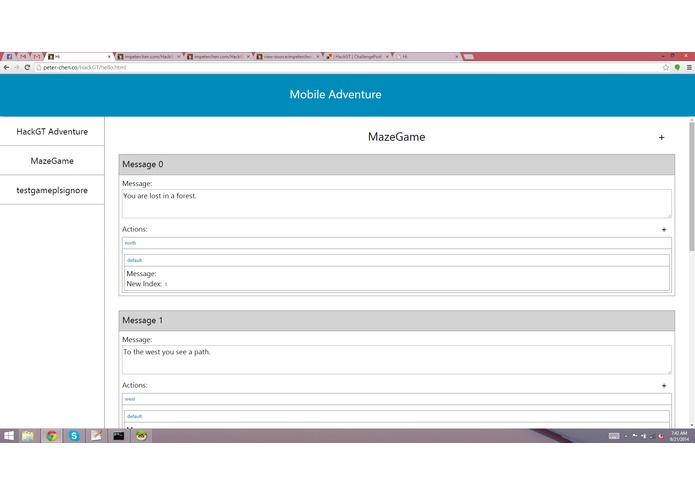 Mobile Adventure – screenshot 1