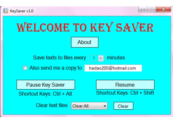 KeySaver – screenshot 1
