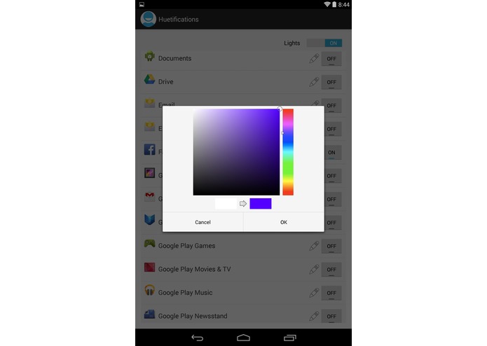 Huetifications – screenshot 1