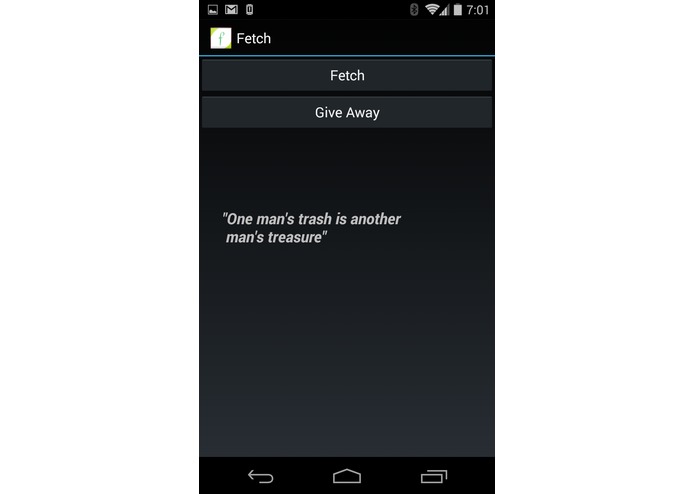 fetch – screenshot 1