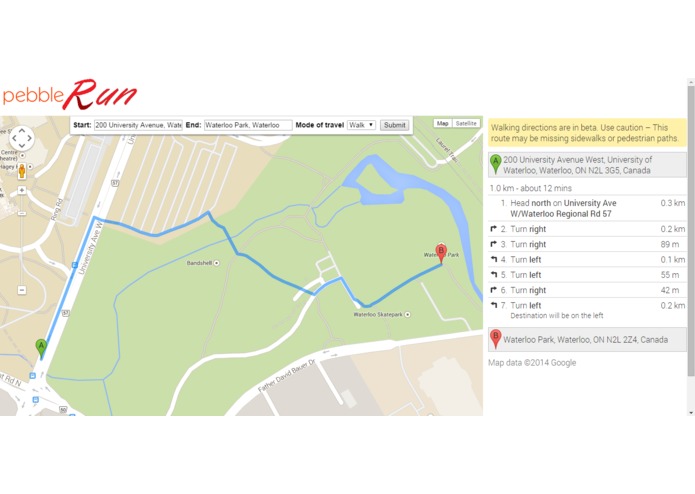 PebbleRun – screenshot 2