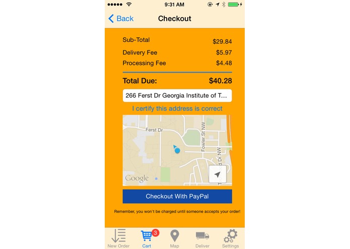 CrowdDeliver – screenshot 4