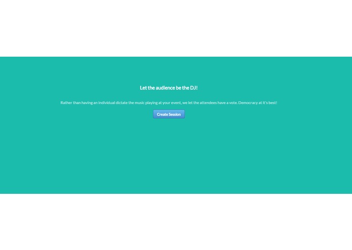 Crowdsourced DJ – screenshot 1