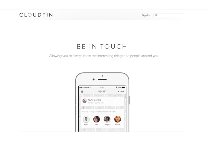 Cloudpin – screenshot 1