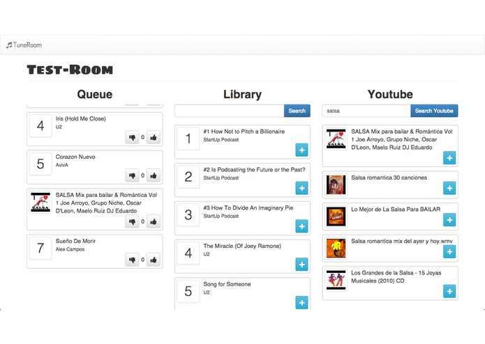 TuneRoom – screenshot 1