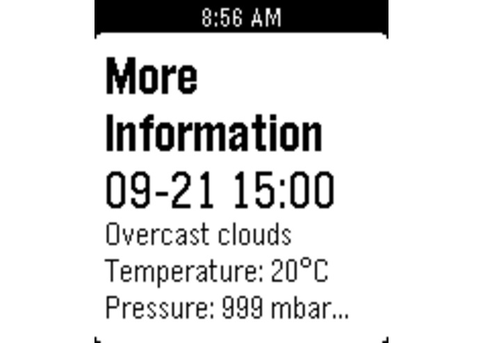 simpleweatherapp – screenshot 2