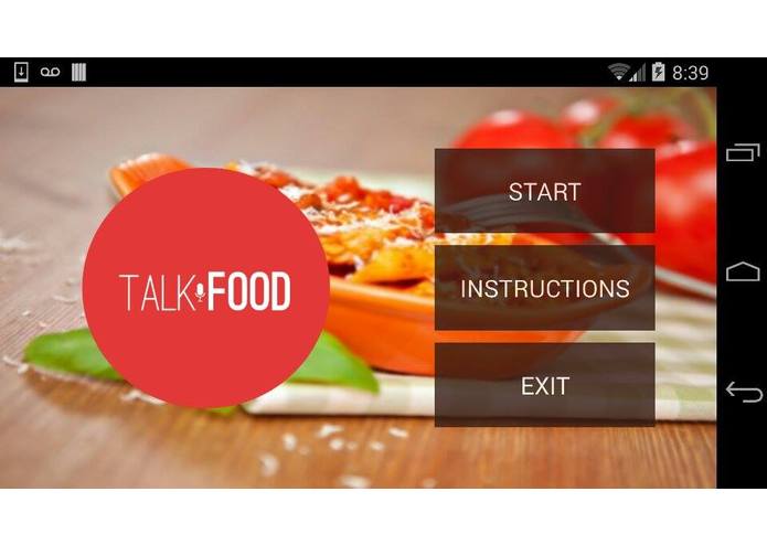 TalkFood – screenshot 2