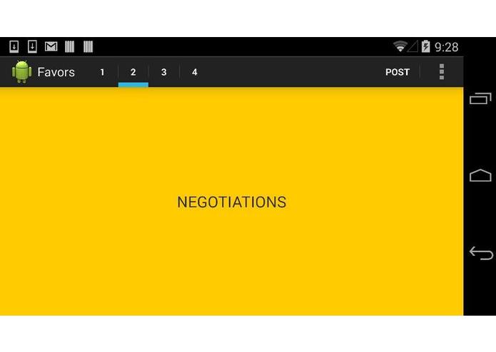 Favors – screenshot 1