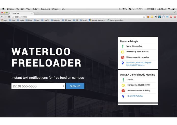 Waterloo Freeloader – screenshot 1