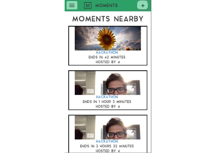 Moments – screenshot 1