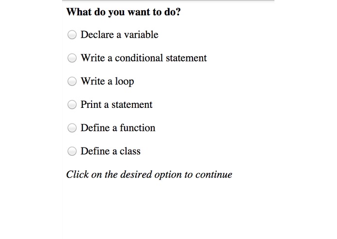 Code converter – screenshot 1
