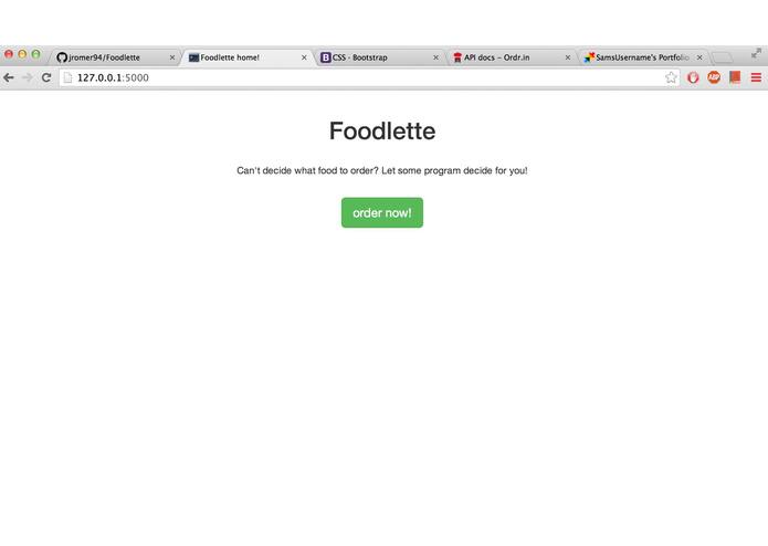 Foodlette – screenshot 1