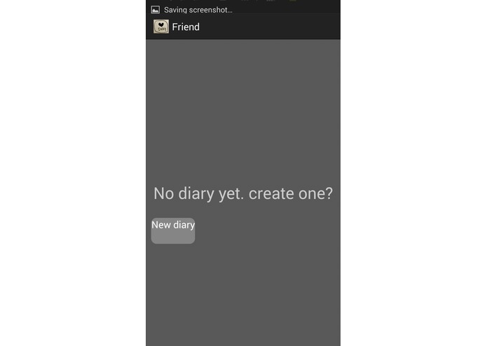 Friend - Your personal diary app – screenshot 1