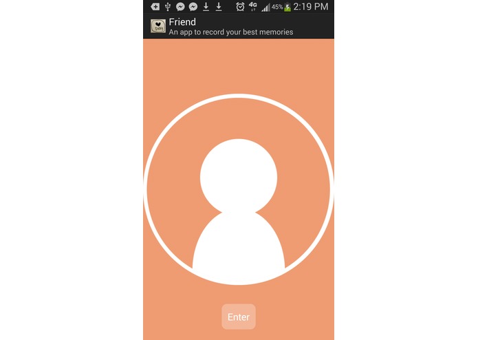 Friend - Your personal diary app – screenshot 2
