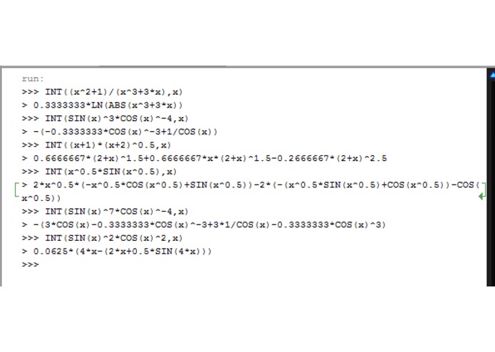 Java Calculus Engine – screenshot 1