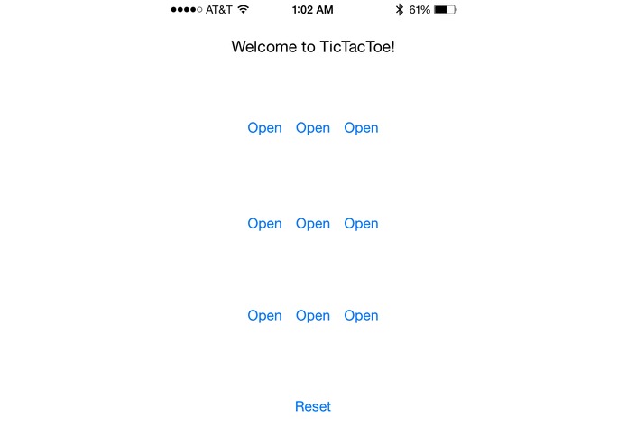 TicTacToe – screenshot 1
