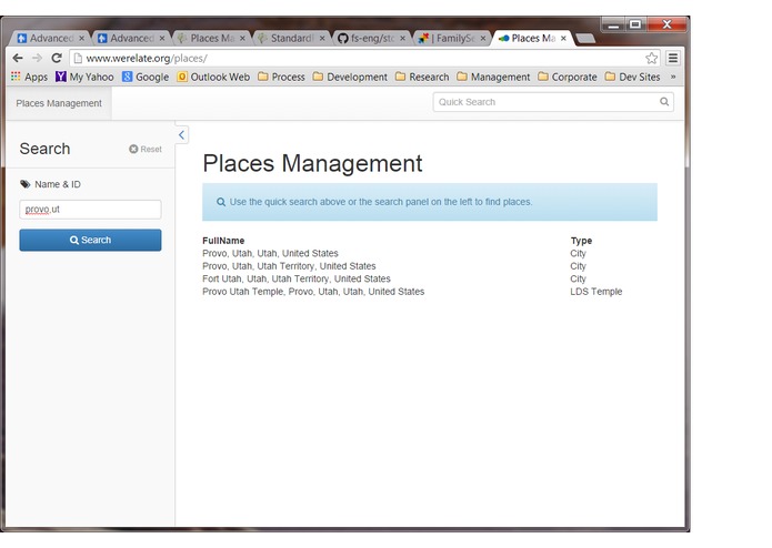 Places Browser – screenshot 1
