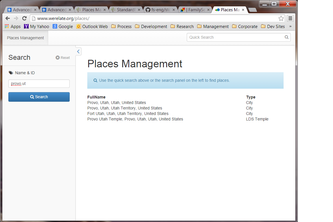 Places Browser