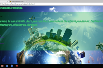 The World in One Website
