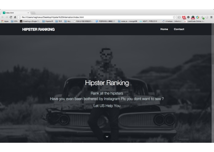HipsterRanking – screenshot 1