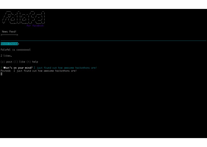 Facebook Falafel – screenshot 1