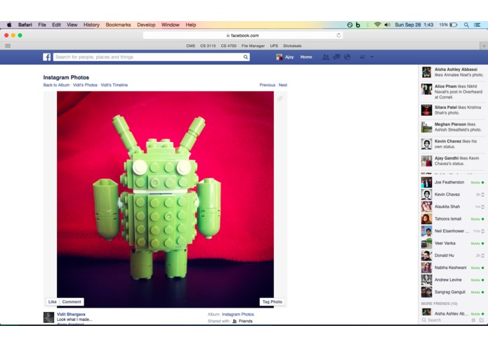 Facebook Falafel – screenshot 5