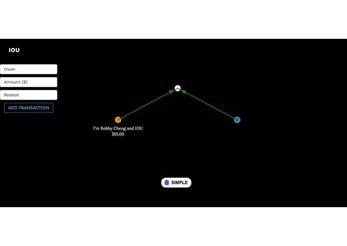 IOU – screenshot 1